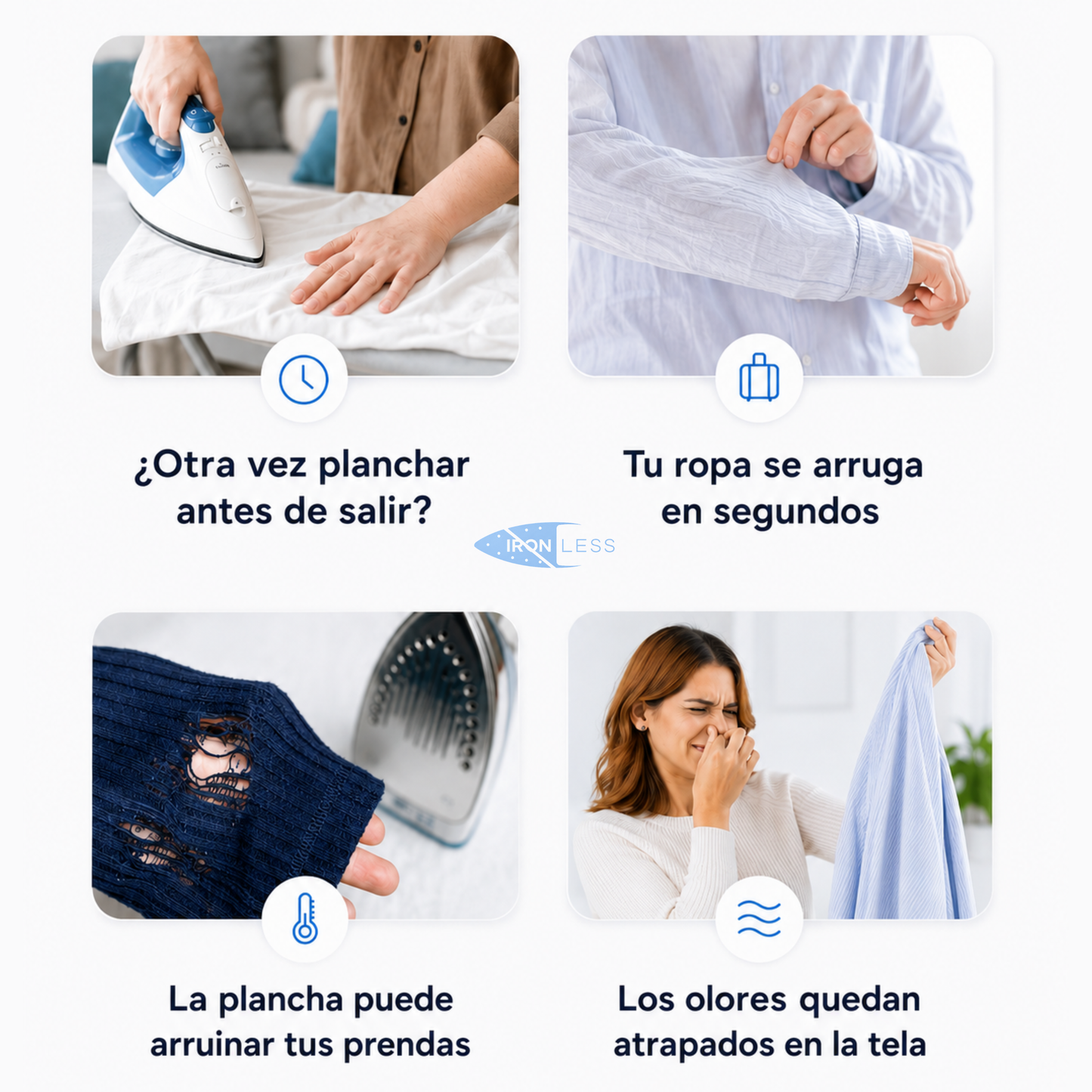 IronLess™ | Ropa Lisa en Segundos