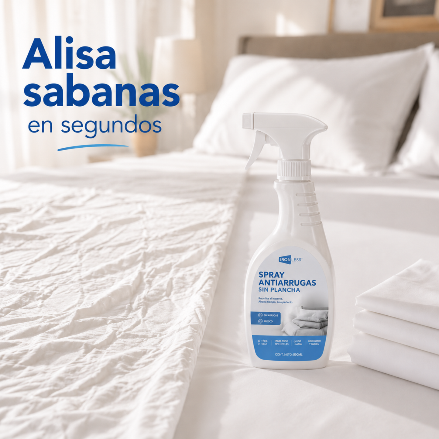 IronLess™ | Ropa Lisa en Segundos